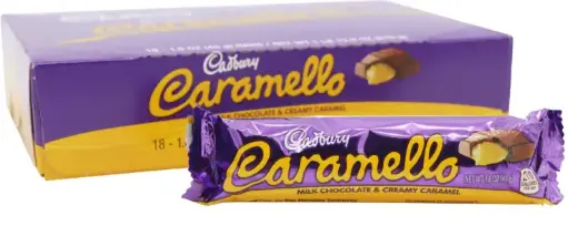 [Cadbury Carmello Bar 18-1.6oz] Cadbury Carmello Bar 18-1.6oz