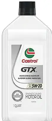 [Castrol - GTX Synthetic Blend 5W20 Oil 6 Qts] Castrol - GTX Synthetic Blend 5W20 Oil 6 Qts