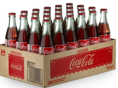 [Coke Mex Glass 24-355 ml (Deposit Included)] Coke Mex Glass 24-355 ml (Deposit Included)