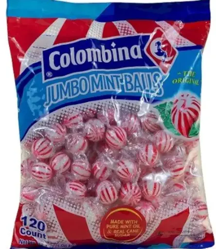 [Colombina Jumbo Spearmint Ball 120-2.7lbs] Colombina Jumbo Spearmint Ball 120-2.7lbs