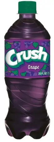 [Crush Grape 24-20 Oz] Crush Grape 24-20 Oz (Deposit Included)