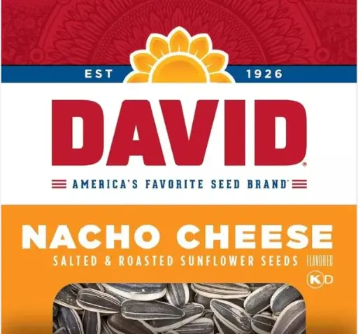 [David Sunflower Seed Nacho 36-.90oz] David Sunflower Seed Nacho 36-.90oz