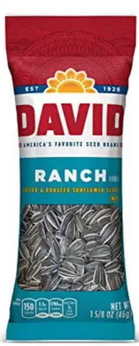 [David Tube Bags Ranch 12-1.9 Oz] David Tube Bags Ranch 12-1.9 Oz