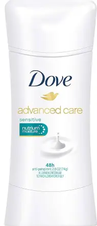 [Dove Deo Sensitive 2.6oz] Dove Deo Sensitive 2.6oz 6 - Pack