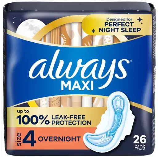 [Dove Maxi Overnight Size 4 24 Ct] Dove Maxi Overnight Size 4 24 Ct