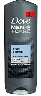 [Dove Men Body & Face Wash Cool Fresh 400ml] Dove Men Body & Face Wash Cool Fresh 400ml 6-Pack