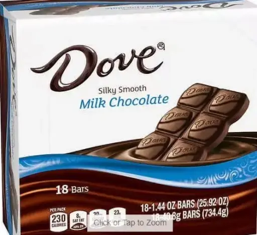 [Dove Milk Chocolate Single 18-1.44oz] Dove Milk Chocolate Single 18-1.44oz