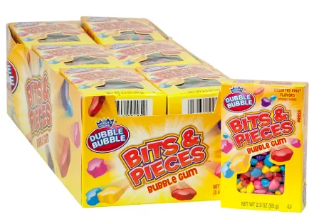 [Dubble Bubble Bits and Pieces Bubble Gum 24-2.3 Oz] Dubble Bubble Bits and Pieces Bubble Gum 24-2.3 Oz