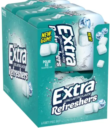 [Extra Refreshers Polar Ice 6-40 CT] Extra Refreshers Polar Ice 6-40 CT