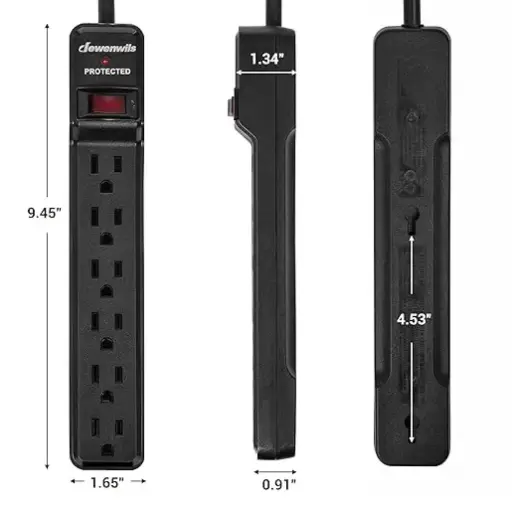 [Feliong 4 Outlet Power Strip] Feliong 4 Outlet Power Strip