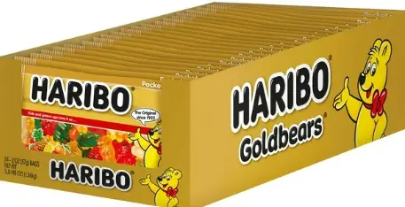 [Haribo Gold Bears Original 24-2oz] Haribo Gold Bears Original 24-2oz