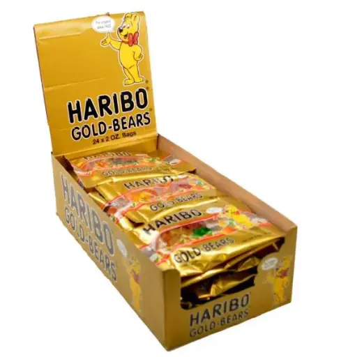 [Haribo Gold-Bears Original 24-2 Oz] Haribo Gold-Bears Original 24-2 Oz
