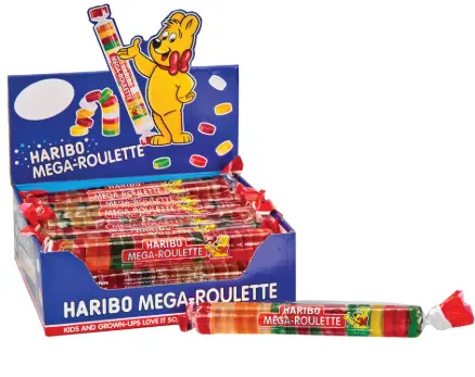 [Haribo Mega Roulette 24-1.5oz] Haribo Mega Roulette 24-1.5oz