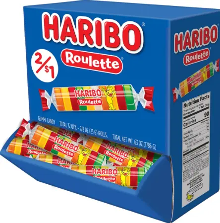 [Haribo Roulette 36-0.875 Oz] Haribo Roulette 36-0.875 Oz