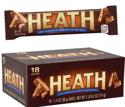 [Heath English Toffee Bar 18ct] Heath English Toffee Bar 18ct