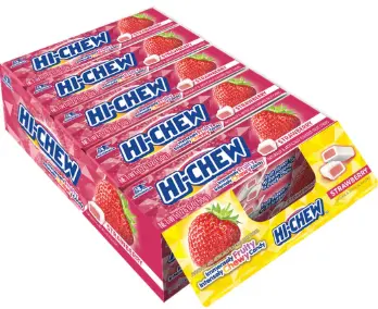 [Hi-Chew Strawberry 15ct 1.76oz] Hi-Chew Strawberry 15ct 1.76oz