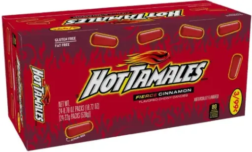 [Hot Tamales Fierce 24-0.78oz] Hot Tamales Fierce 24-0.78oz