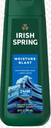 [Irish Spring BD Wash Moisture Blast 591ml] Irish Spring BD Wash Moisture Blast 591ml