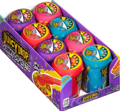 [Juicy Drop Gummy Chewy Sticks 8-3.4oz] Juicy Drop Gummy Chewy Sticks 8-3.4oz