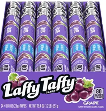 [Laffy Taffy Rope Grape 24--0.81oz] Laffy Taffy Rope Grape 24--0.81oz