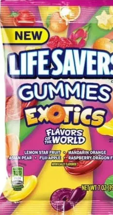 [Lifesavers Gummy Exotics 12-7oz] Lifesavers Gummy Exotics 12-7oz