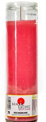 [Magic Light Glass Candle Pink 12ct] Magic Light Glass Candle Pink 12ct