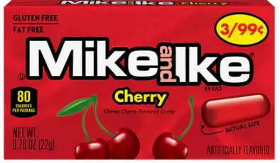 [Mike & Ike Cherry 24-0.78 Oz] Mike & Ike Cherry 24-0.78 Oz