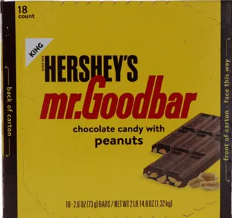 [Mr. Goodbar King Size 18-2.6 Oz] Mr. Goodbar King Size 18-2.6 Oz
