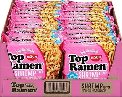 [Nissin Top Ramen Shrimp 24-3oz] Nissin Top Ramen Shrimp 24-3oz
