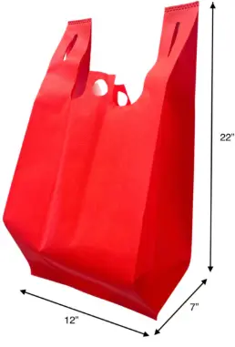 [Non Woven Bag 12x7x22'' 200 CT] Non Woven Bag 12x7x22'' 200 CT