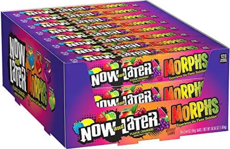 [Now & Later Morphs 24-2.44 Oz] Now & Later Morphs 24-2.44 Oz