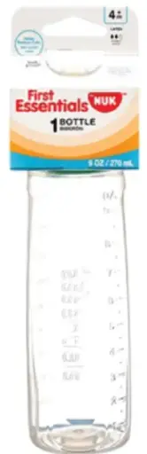 [Nuk First Essential Baby Bottles 6-9oz] Nuk First Essential Baby Bottles 6-9oz