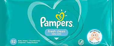[Pampers Baby Wipes Fresh Clean 12-52ct] Pampers Baby Wipes Fresh Clean 12-52ct