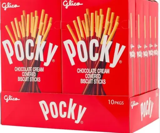 [Pocky Chocolate Covered Cookie 10-2.47 Oz] Pocky Chocolate Covered Cookie 10-2.47 Oz