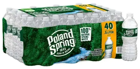 [Poland Spring Water 16.9oz 40ct] Poland Spring Water 16.9oz 40ct