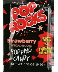 [Pop Rocks Strawberry 24-0.33oz] Pop Rocks Strawberry 24-0.33oz