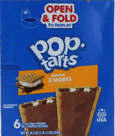 [Pop Tarts Smores 6-3.3 Oz] Pop Tarts Smores 6-3.3 Oz