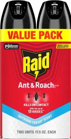 [Raid Ant Roach Outdoor Fresh 2 Pack] Raid Ant Roach Outdoor Fresh 2 Pack