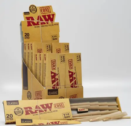 [Raw Cone Classic 1 1/4 12-20pk] Raw Cone Classic 1 1/4 12-20pk