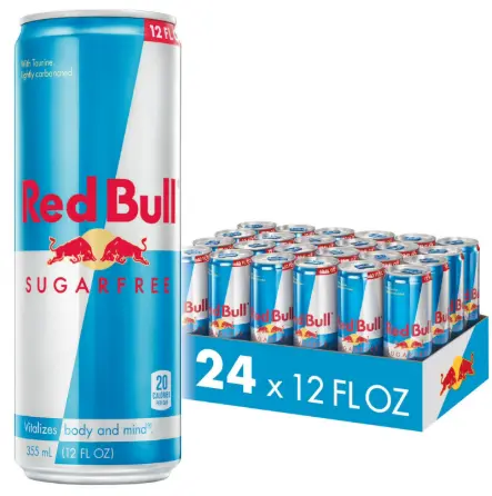 [Red Bull - Sugar Free 12 Oz] Red Bull - Sugar Free 12 Oz