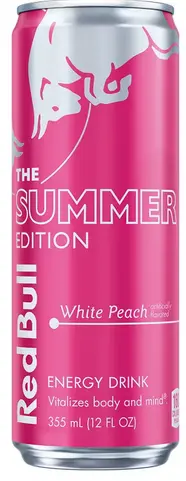 [Red Bull Summer Edition White Peach 12 Oz] Red Bull Summer Edition White Peach 12 Oz