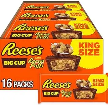 [Reeses Big Cup With Reeses's Puff 16-2.4 Oz] Reeses Big Cup With Reeses's Puff 16-2.4 Oz