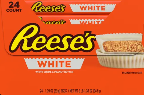 [Reeses White Peanut Butter Cups 24-1.39oz] Reeses White Peanut Butter Cups 24-1.39oz