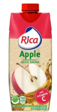 [Rica Fruit Punch 18-330 mL] Rica Juice Fruit Punch 18-330 mL