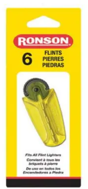 [Ronson Flints 12-6CT Flints] Ronson Flints 12-6CT Flints