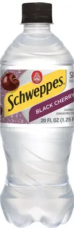 [Schweppes Seltzer Black Cherry 24-20 Oz] Schweppes Seltzer Black Cherry 24-20 Oz(Deposit Included)