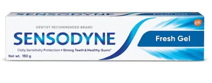 [Sensodyne Toothpaste Fresh Gel 150 mL] Sensodyne Toothpaste Fresh Gel 150 mL