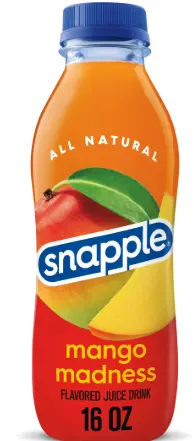 [Snapple 16 Oz Bottle - Mango Madness] Snapple 16 Oz Bottle - Mango Madness