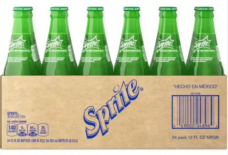 [Sprite Mex Glass 24-355ml (Deposit Included)] Sprite Mex Glass 24-355ml (Deposit Included)