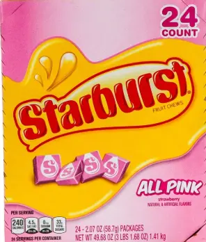 [Starburst All Pink 24-2.07 Oz] Starburst All Pink 24-2.07 Oz